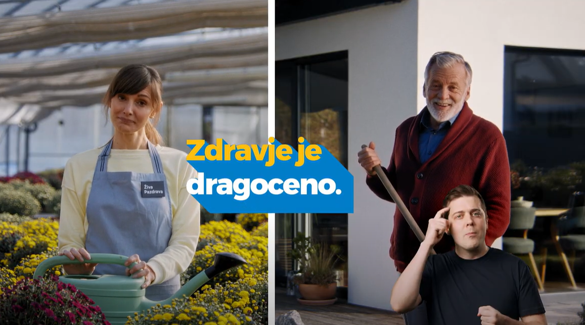 Oglas Skupaj zmoremo, skupaj za zdravje